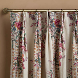 Campden Pleated Linen Curtain Panel by Heidi Caillier