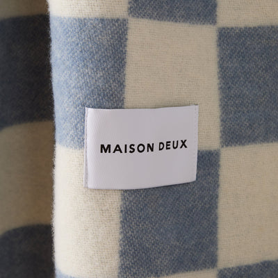 Checkerboard Throw by Maison Deux
