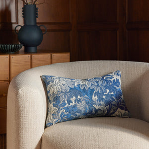 Ridge Edge Pillow by Scalamandre
