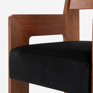 Reka Dining Arm Chair by Sun at Six