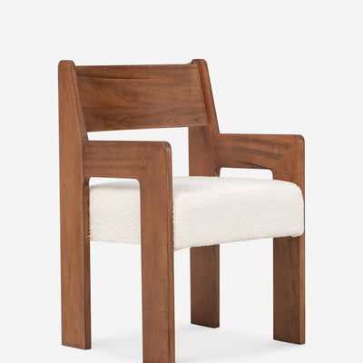 Reka Dining Arm Chair by Sun at Six