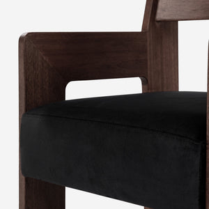 Reka Dining Arm Chair by Sun at Six