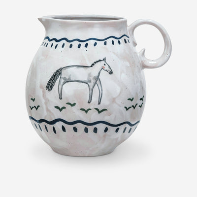 Epona Hand-Painted Pitcher