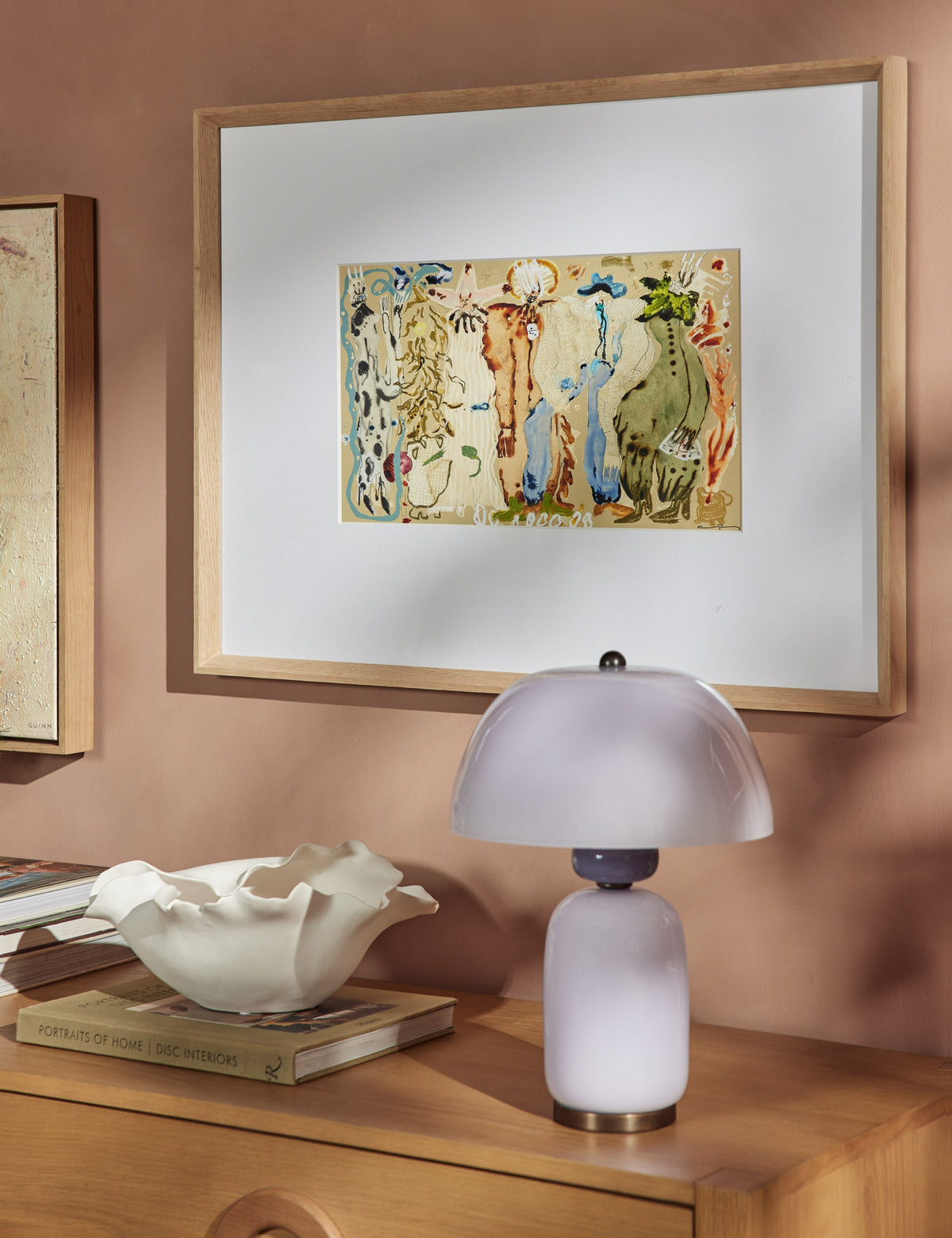 Blue Eyed Snake Woman Wall Art by Caroline Pinney