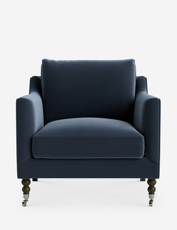Blue Modern Velvet
