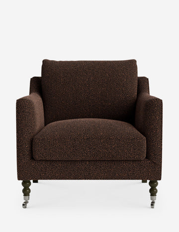 Brown Basket Boucle