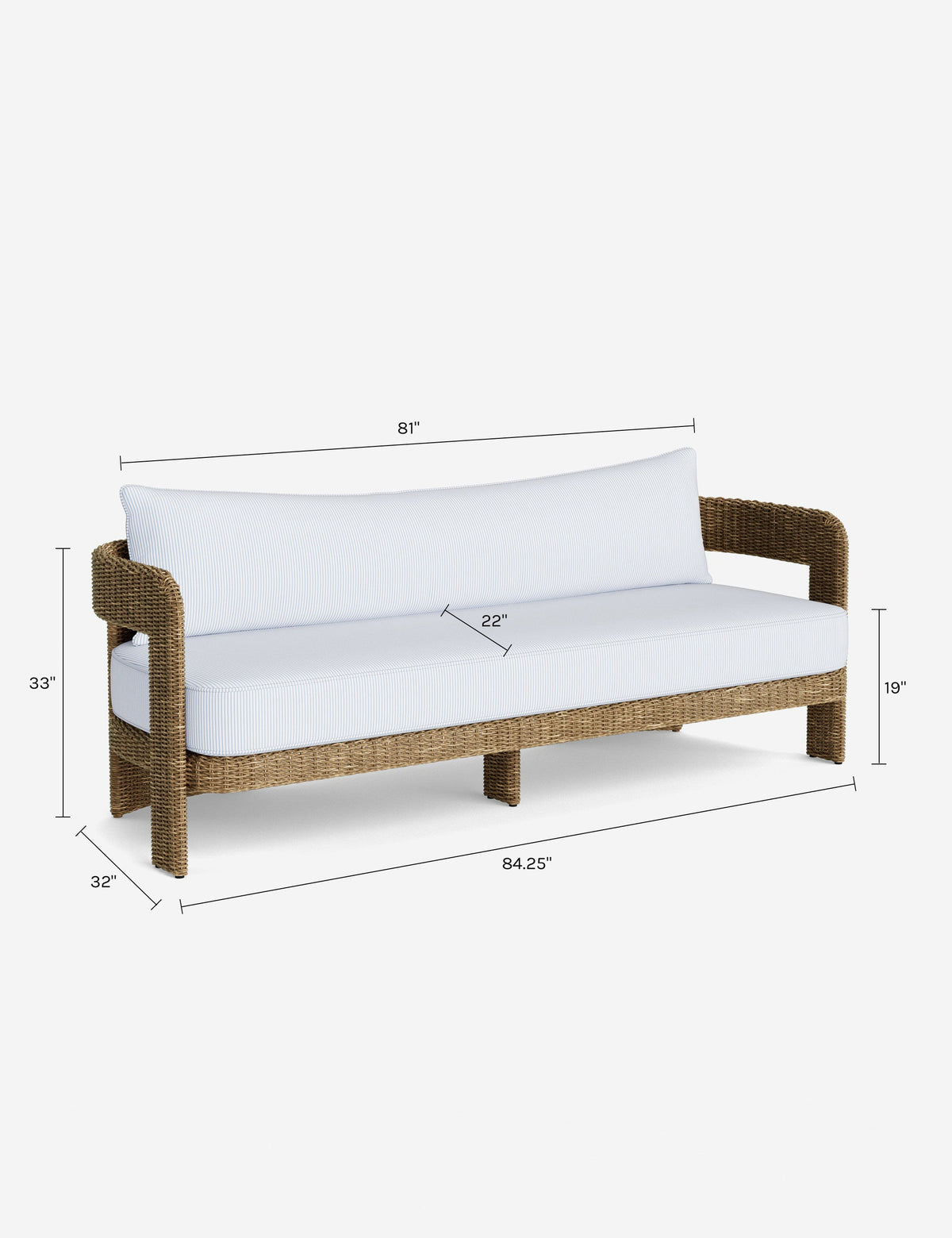 Hadler Outdoor Sofa
