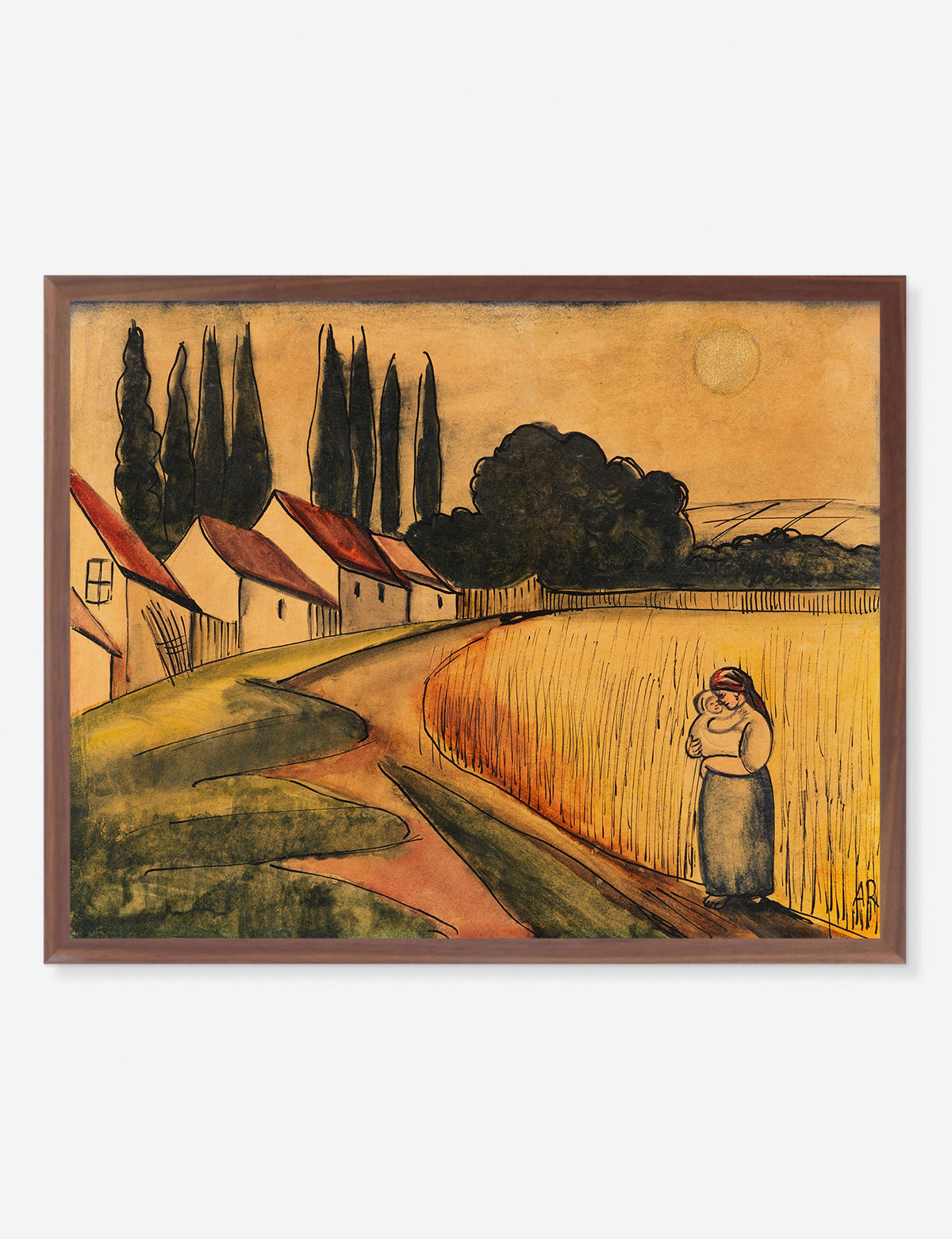 Bäuerin mit Kind (Farmer's Wife with Child) Print by Anita Rée