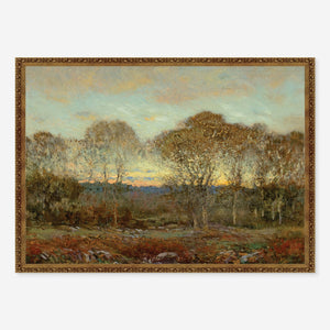 Sunset Print by Dwight William Tryon