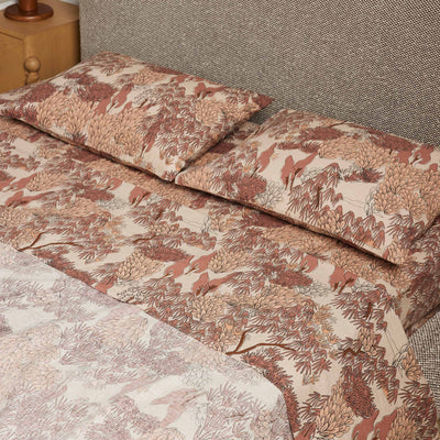 Garden Walk Linen Cotton Sheet Set by Sarah Sherman Samuel