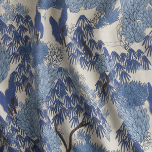 Garden Walk Linen Fabric by Sarah Sherman Samuel