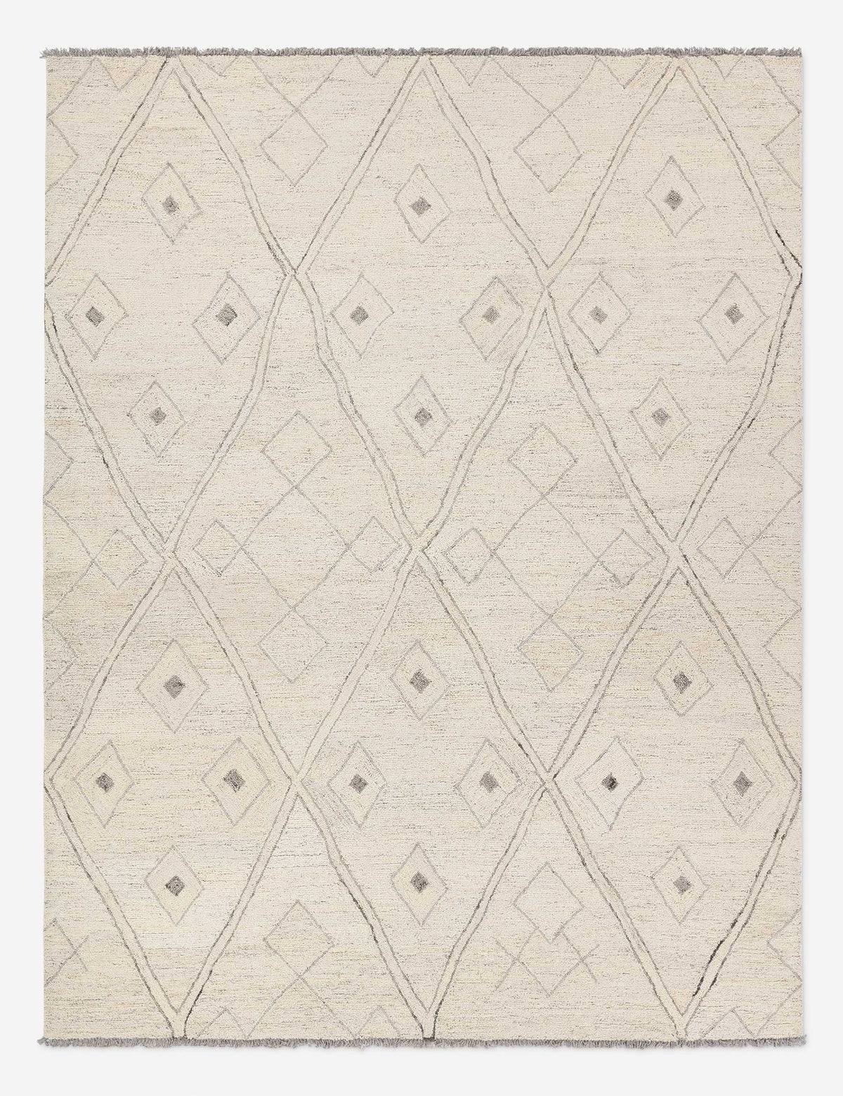 Sunisa Hand-Tufted Wool Moroccan-Style Rug