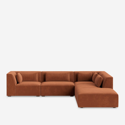 Koh Modular Sectional Sofa With Ottoman