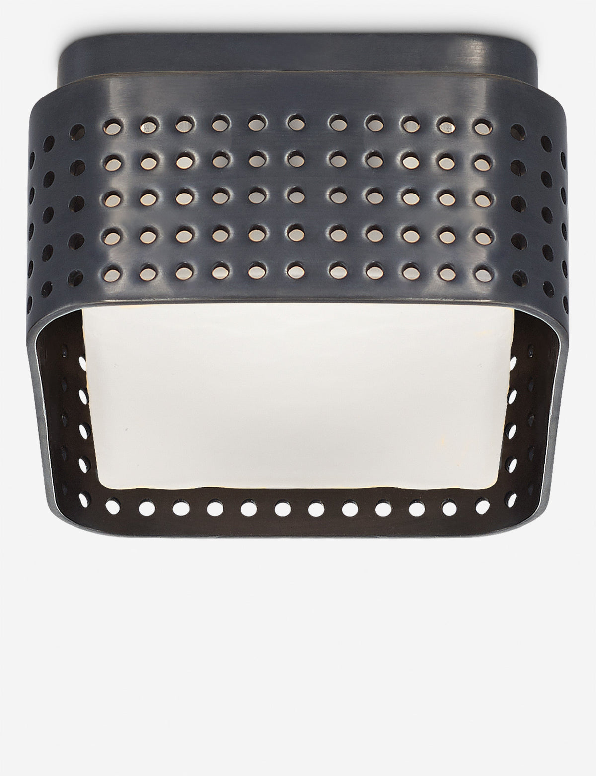 Precision Solitaire Square Mini Flush Mount Light by Kelly Wearstler