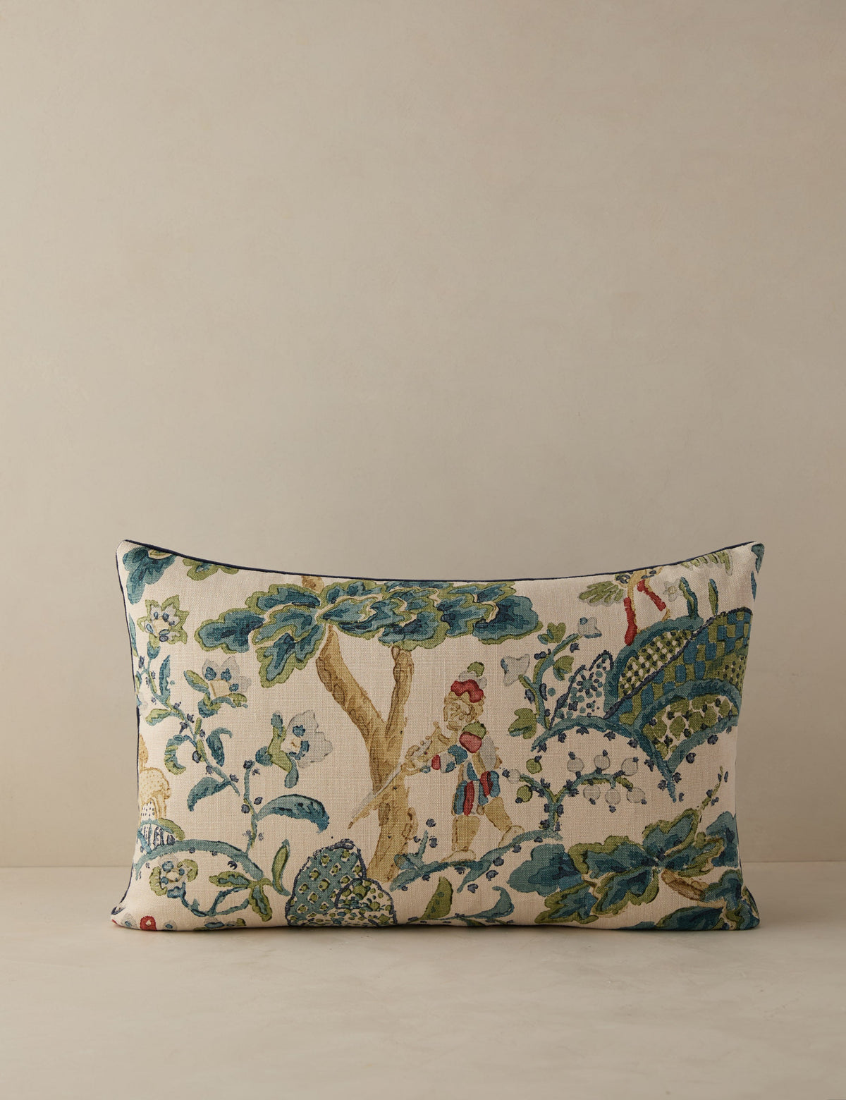 Kelmescott Linen Pillow by Scalamandre
