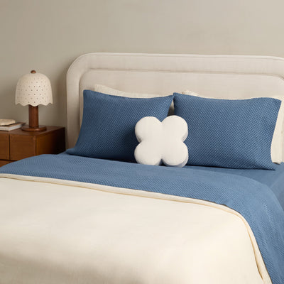Kuvio Linen Cotton Sheet Set by Sarah Sherman Samuel