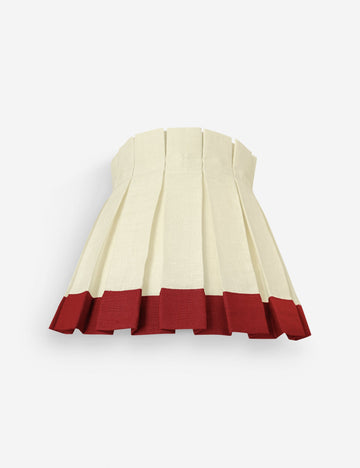 Ivory and Red