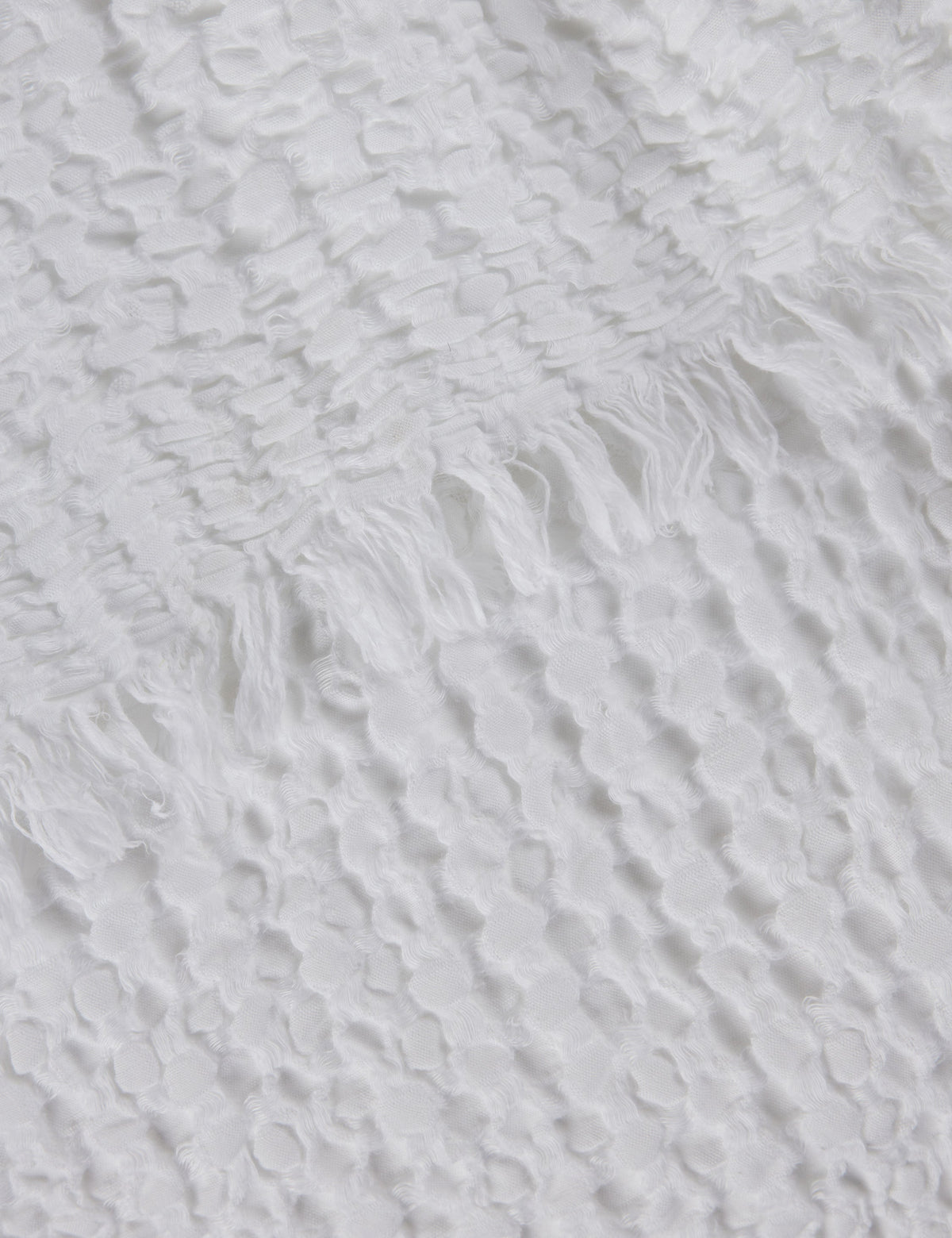 Lenora Textured Cotton Linen Blanket