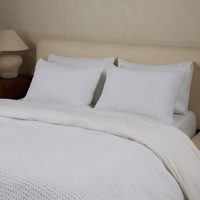 Lenora Textured Cotton Linen Sham