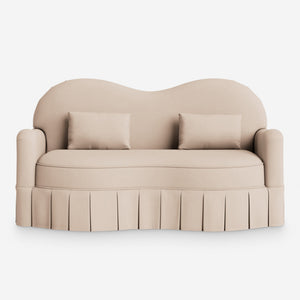 Middleton Skirted Sofa by Ginny Macdonald
