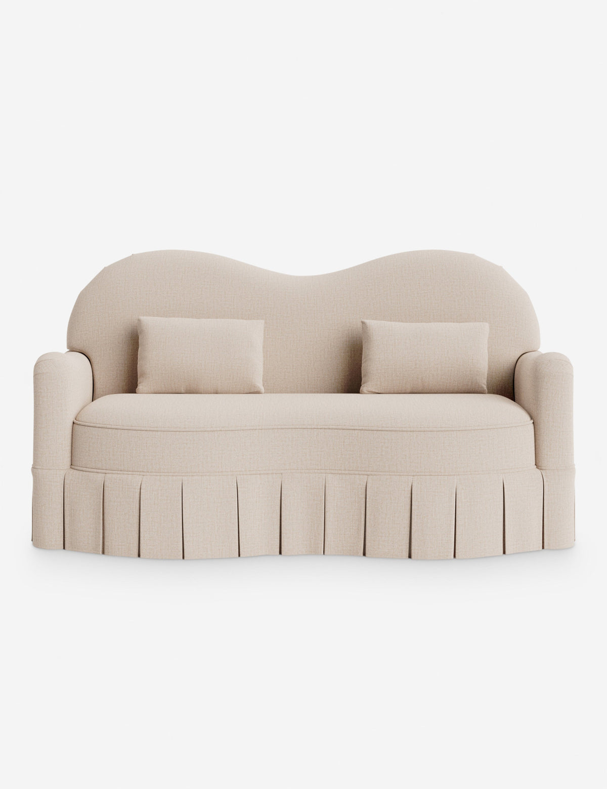 Middleton Skirted Sofa by Ginny Macdonald