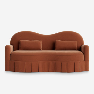 Middleton Skirted Sofa by Ginny Macdonald