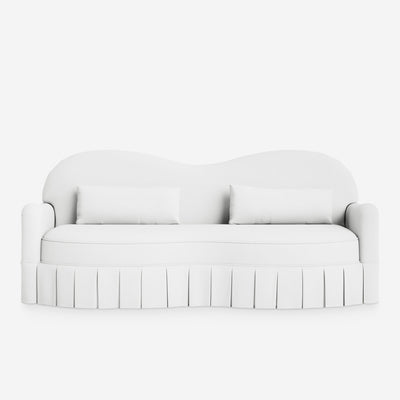 Middleton Skirted Sofa by Ginny Macdonald