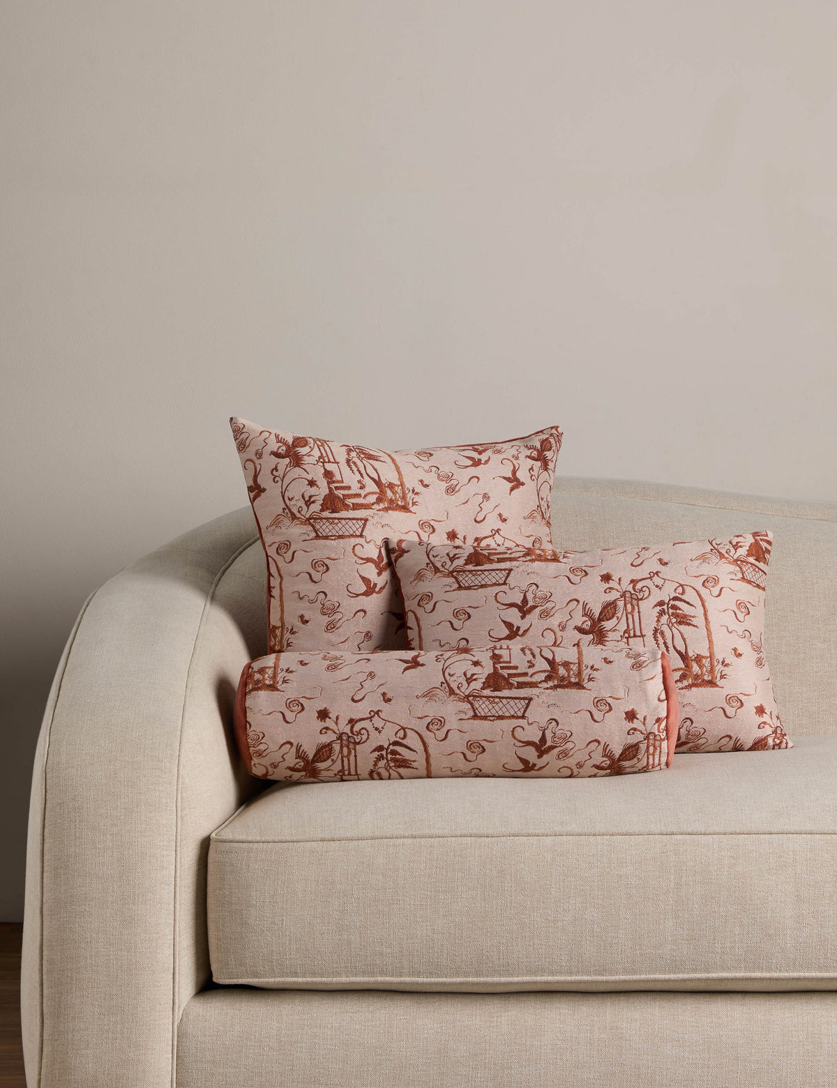 Misha Toile Pillow