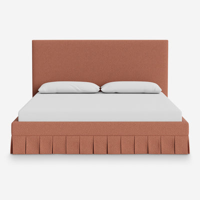 Portola Pleated Platform Bed
