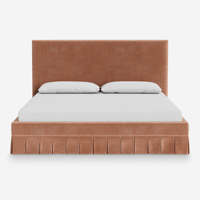 Portola Pleated Platform Bed