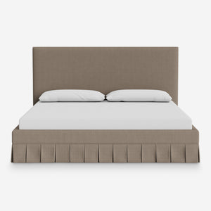 Portola Pleated Platform Bed