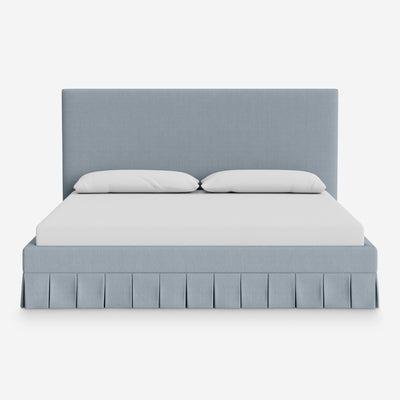 Portola Pleated Platform Bed