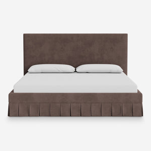 Portola Pleated Platform Bed