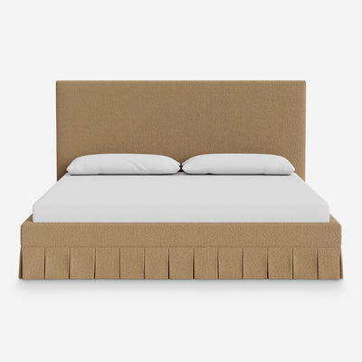 Portola Pleated Platform Bed
