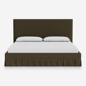 Portola Pleated Platform Bed