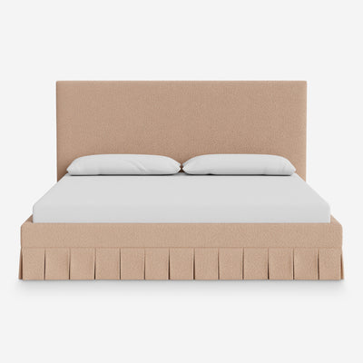 Portola Pleated Platform Bed