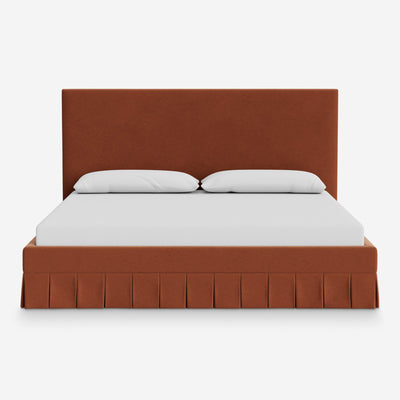 Portola Pleated Platform Bed
