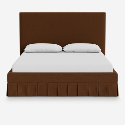 Portola Pleated Platform Bed