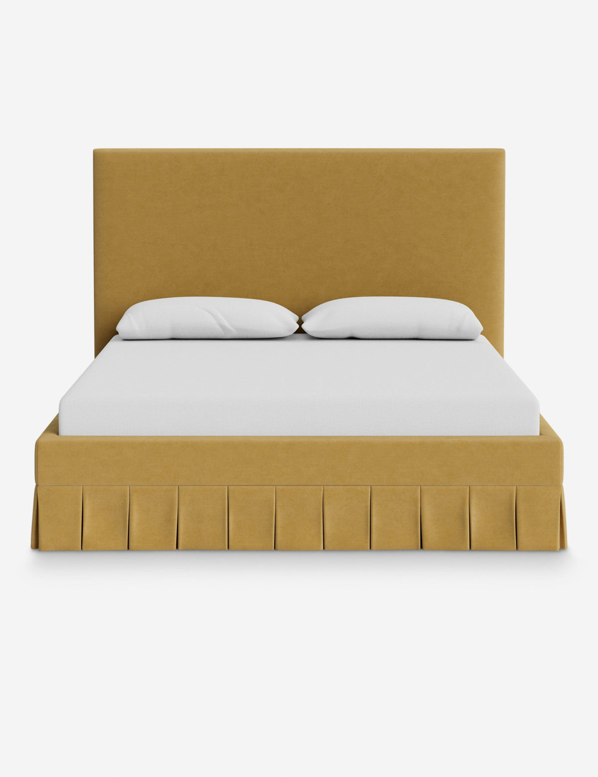 Portola Pleated Platform Bed