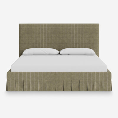 Portola Pleated Platform Bed