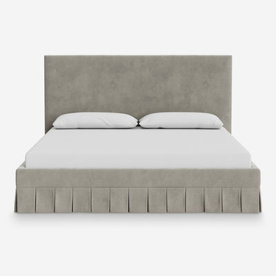 Portola Pleated Platform Bed