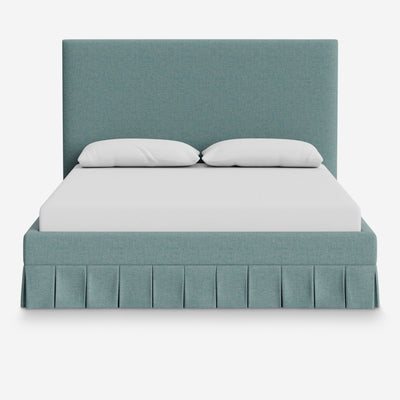 Portola Pleated Platform Bed