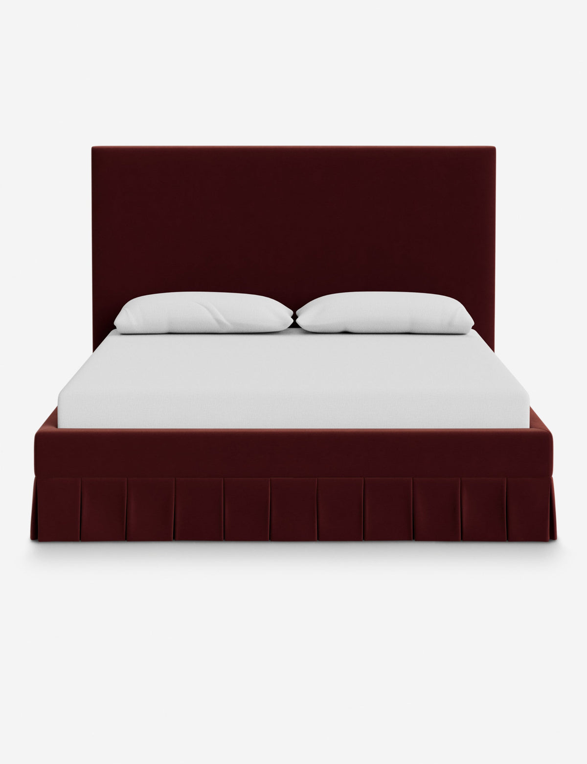 Portola Pleated Platform Bed