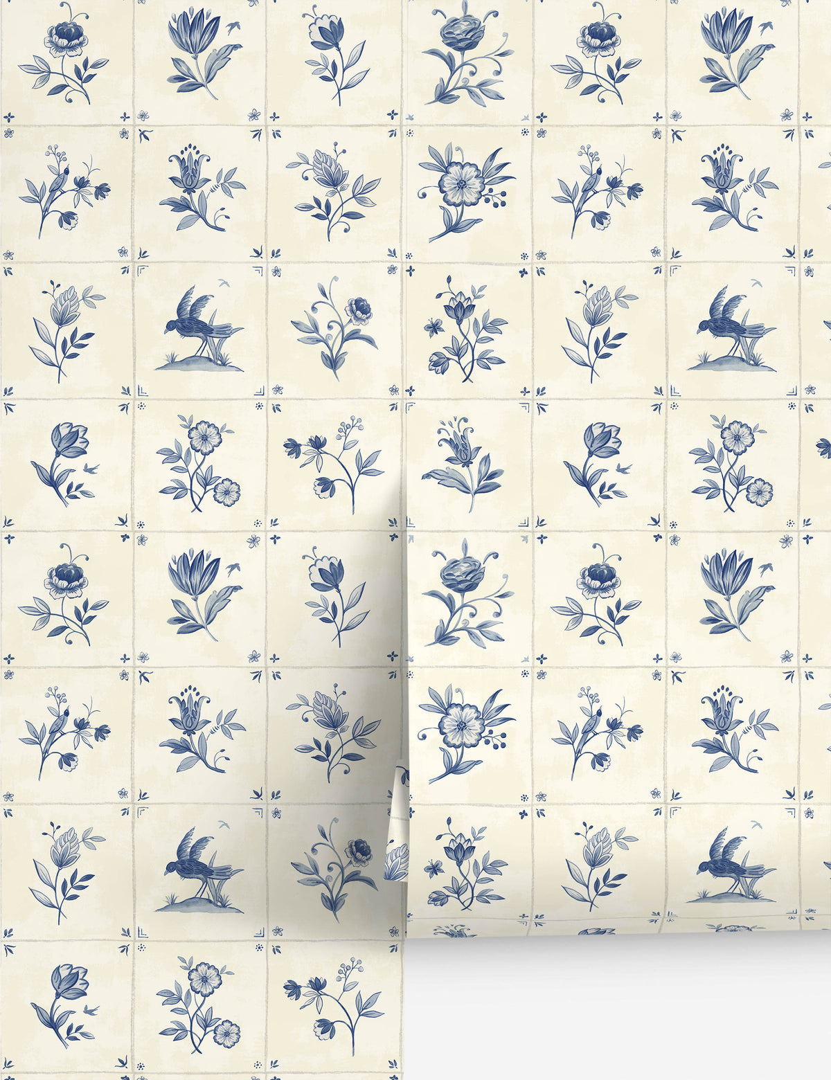 Azulejo Tile Textured Peel + Stick Wallpaper