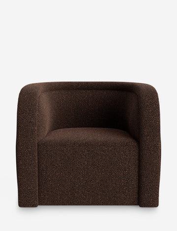 Brown Basket Boucle