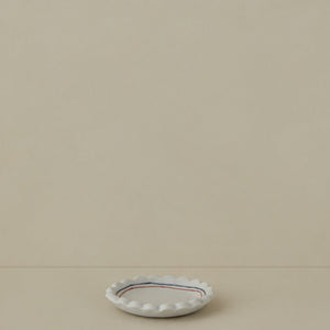 Scalloped Salt Dish by Stephanie Dawn Matthias