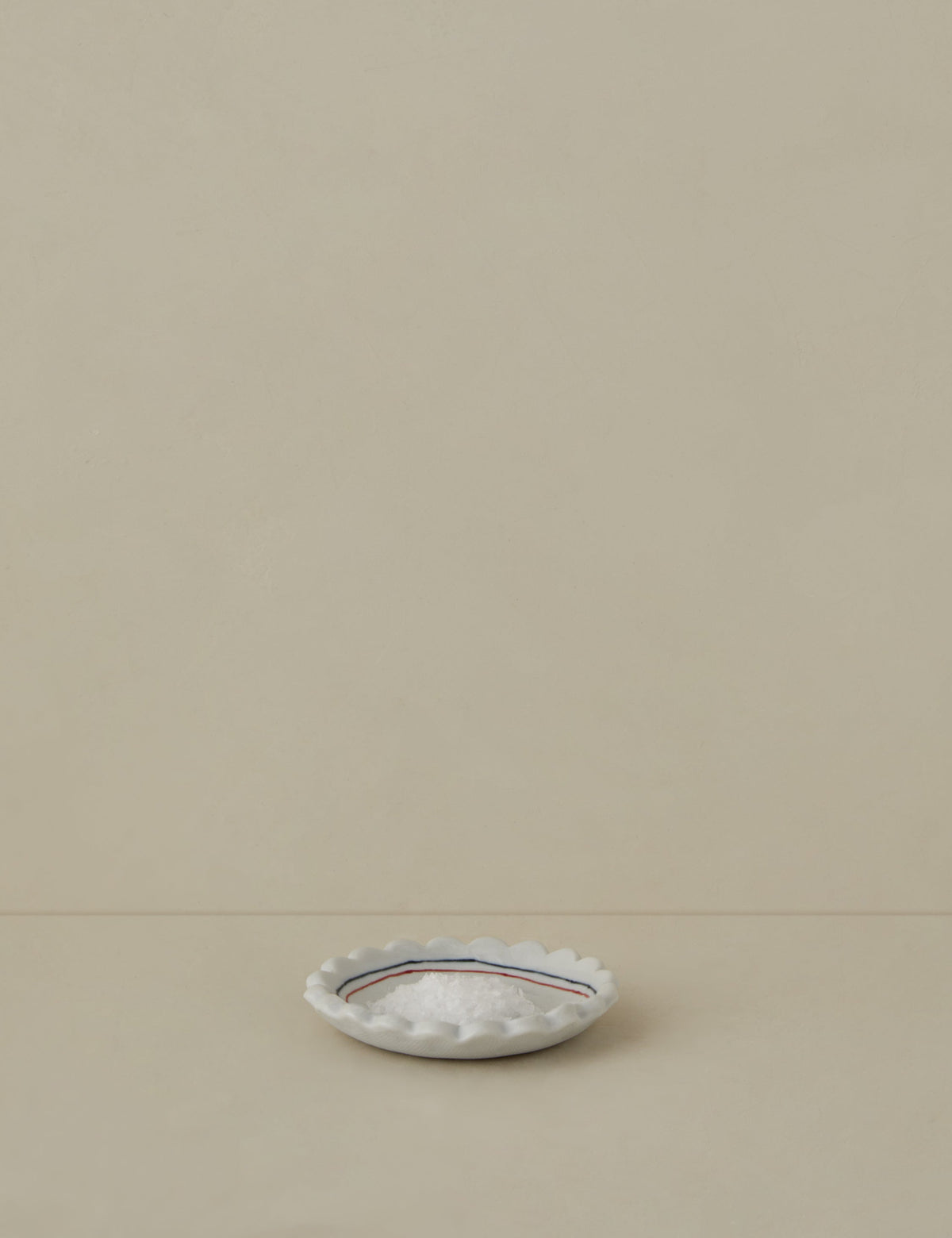 Scalloped Salt Dish by Stephanie Dawn Matthias