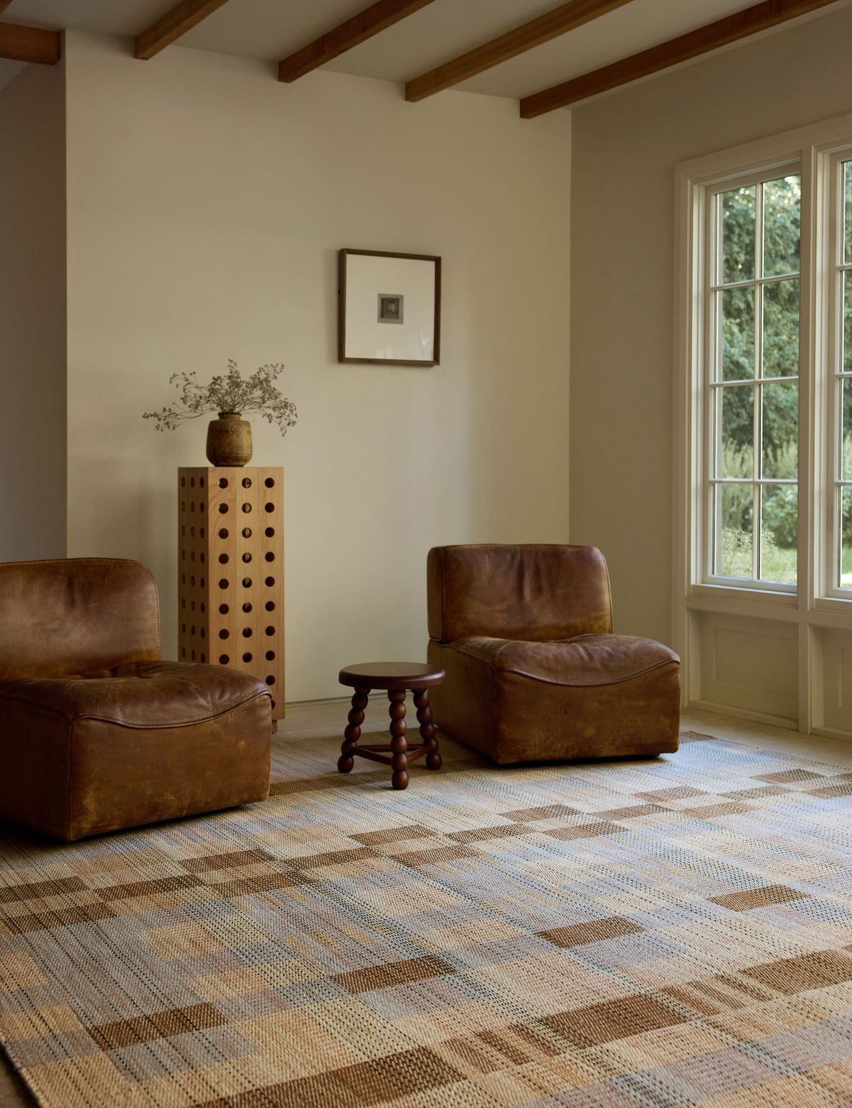 Sorell Handwoven Wool-Blend Rug
