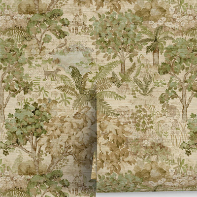 The Stumpery Wallpaper by Sanderson