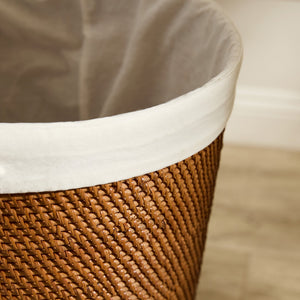 Tyna Rattan Lidded Hamper